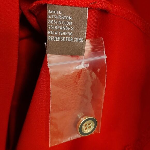 J.McLaughlin Odelia Dress Red Size S NWT - Picture 4 of 9